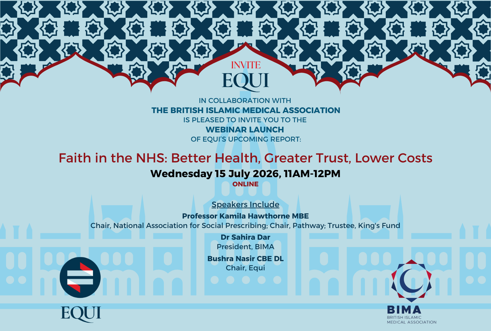 Register for Equi’s Webinar Launch: Faith in the NHS Featured Image